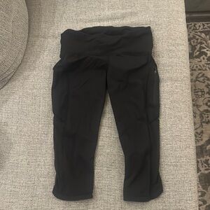 Lululemon Cropped Black Leggings